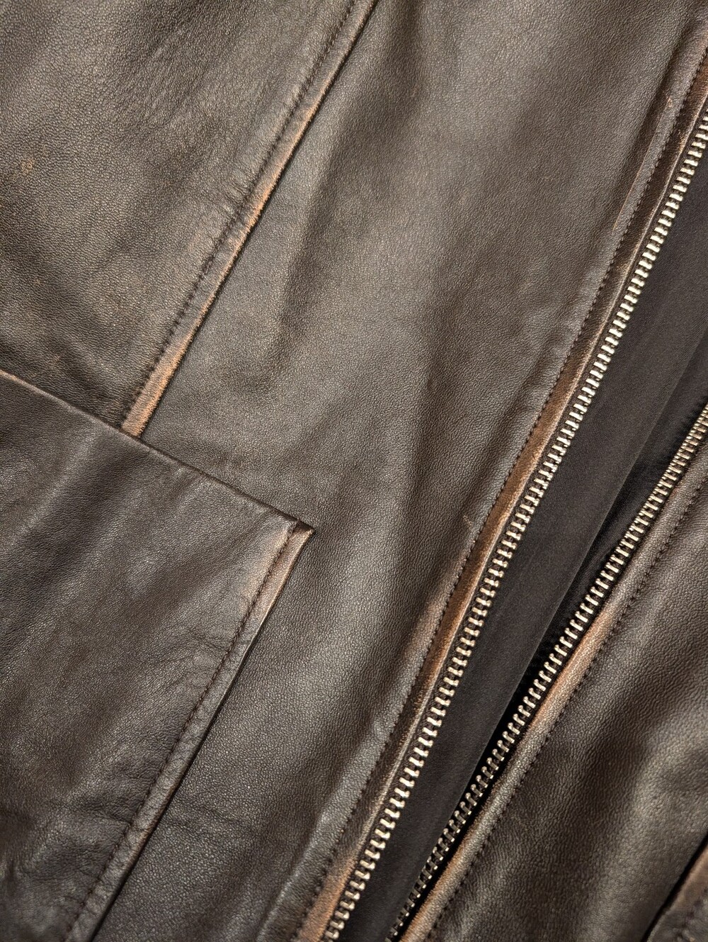 Reformation Veda Bennet Oversized Leather Bomber - Picture 5 of 9